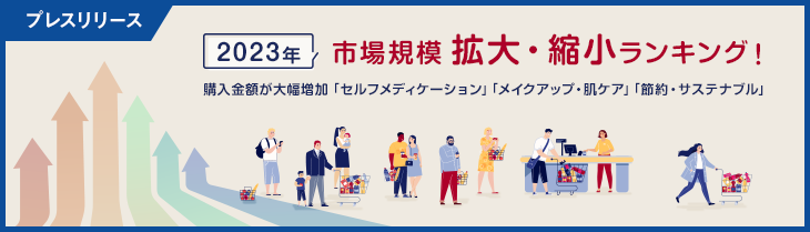 2023年市場規模拡大・縮小ランキング！