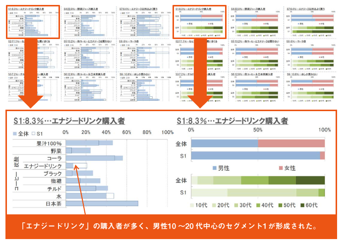 潜在クラス分析による回答傾向の結果