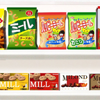商品の陳列　→　商品を選択