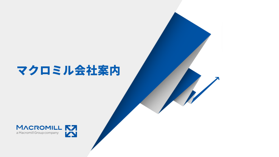 【画像】マクロミルサービスのご案内